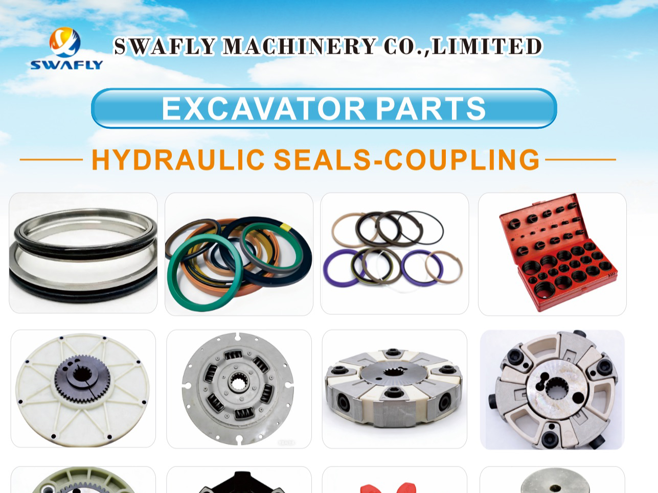 அகழ்வாராய்ச்சிகள், லோடர்கள் மற்றும் டோசர்களுக்கான தரமான முத்திரைகள் மற்றும் பாகங்கள்