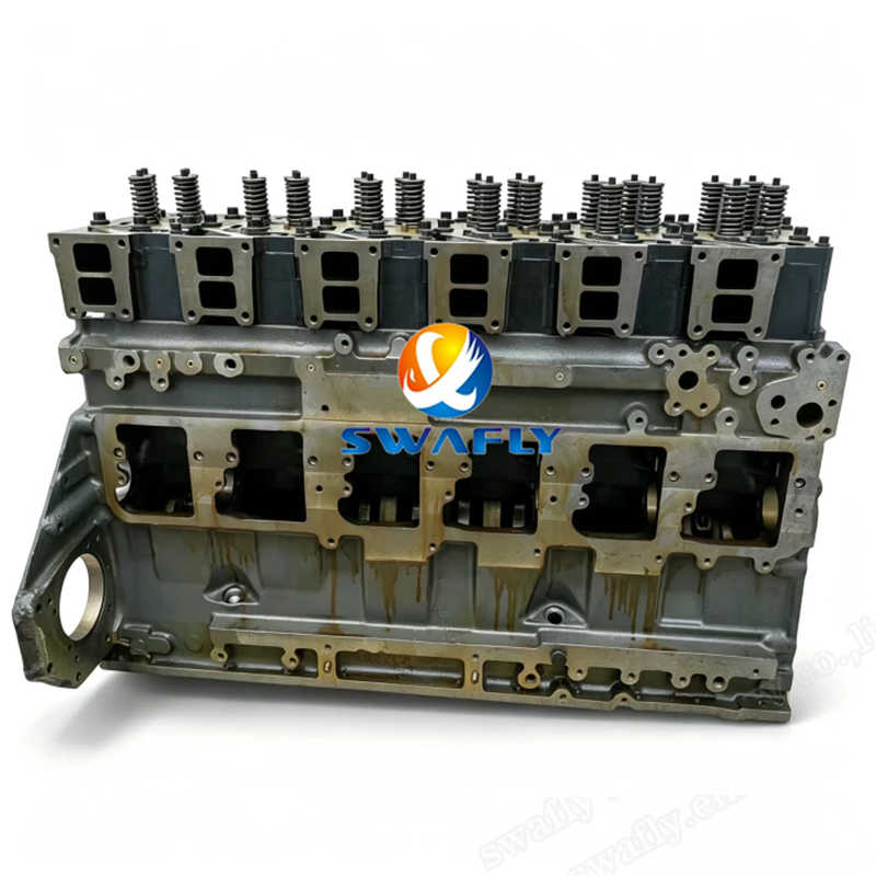 PC400 PC450 அகழ்வாராய்ச்சிக்கான புத்தம் புதிய Komatsu SAA6D125E-2 லாங் பிளாக் எஞ்சின் அசெம்பிளி