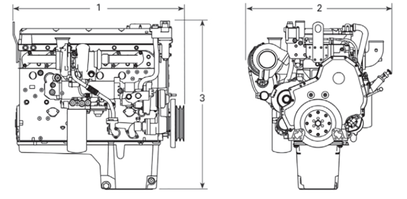 2206D industrial engine